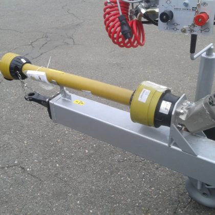 Hydraulic system drive through Cardan shaft